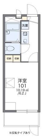 レオパレスラ・テールの物件間取画像